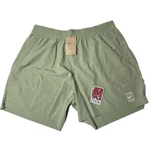 Nike Court Advantage Dri-FIT 6" Tennis Shorts Men’s XL Green FZ6915-386 NEW